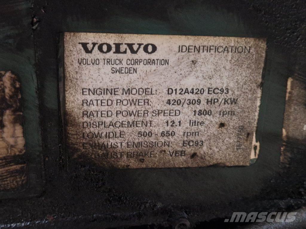 Volvo D12A420 引擎/發動機