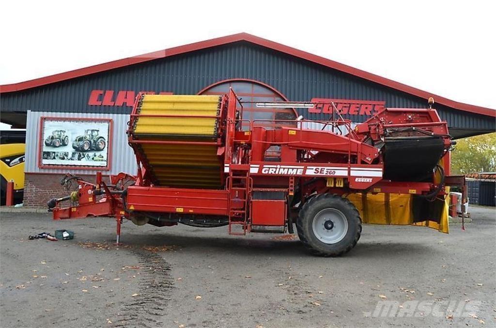 Grimme se 260 ub 馬鈴薯收穫機和挖掘機