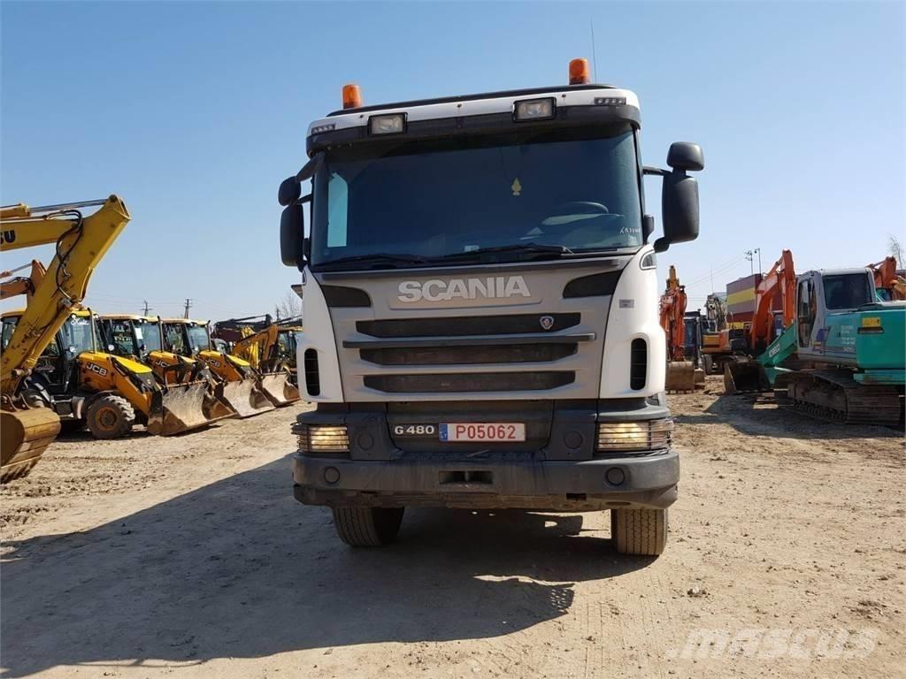 Scania G480 8x4 裝載運輸卡車