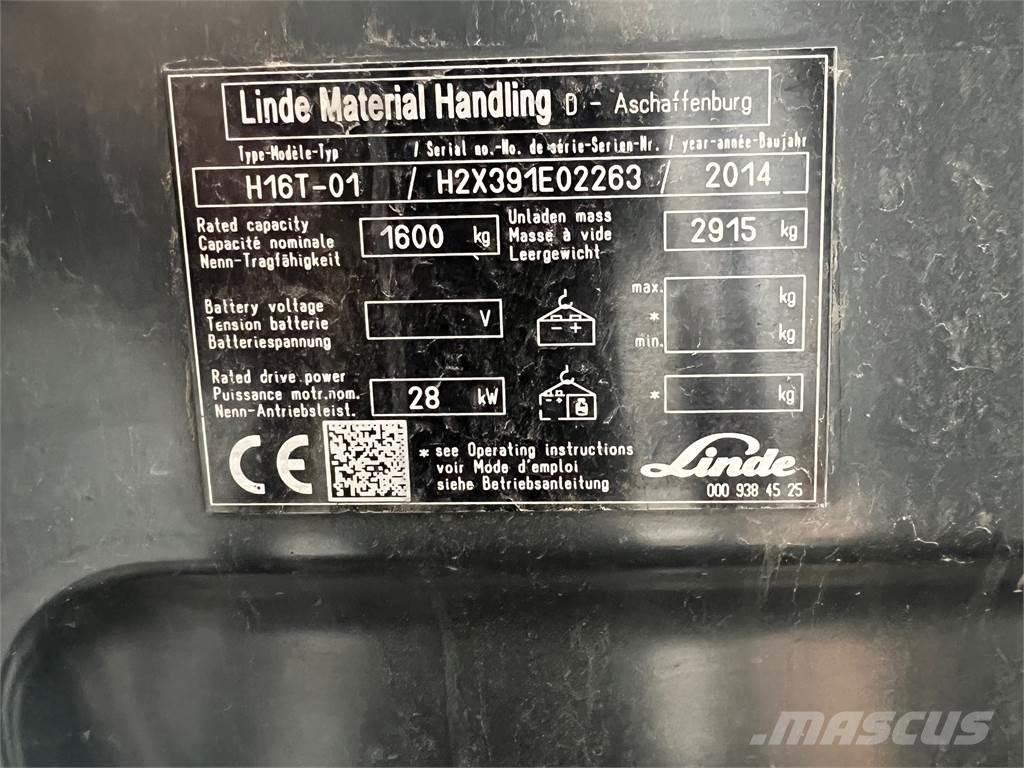 Linde H16T 液化石油氣LPG卡車