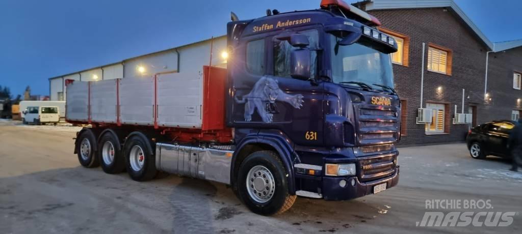 Scania R 500 8X4 裝載運輸卡車
