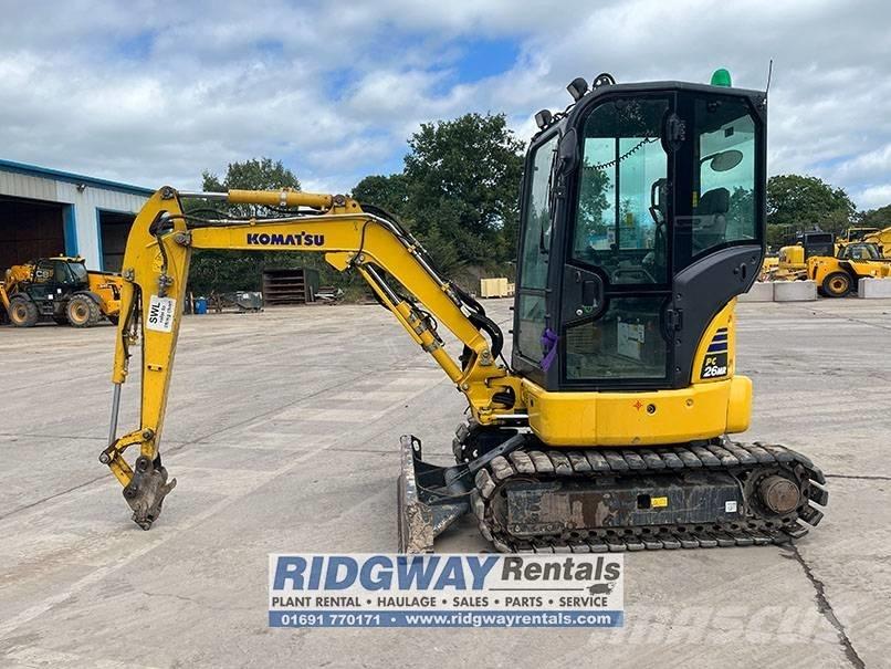 Komatsu PC 26 MR-5 小型挖土機/掘鑿機<7t(小型挖掘機)