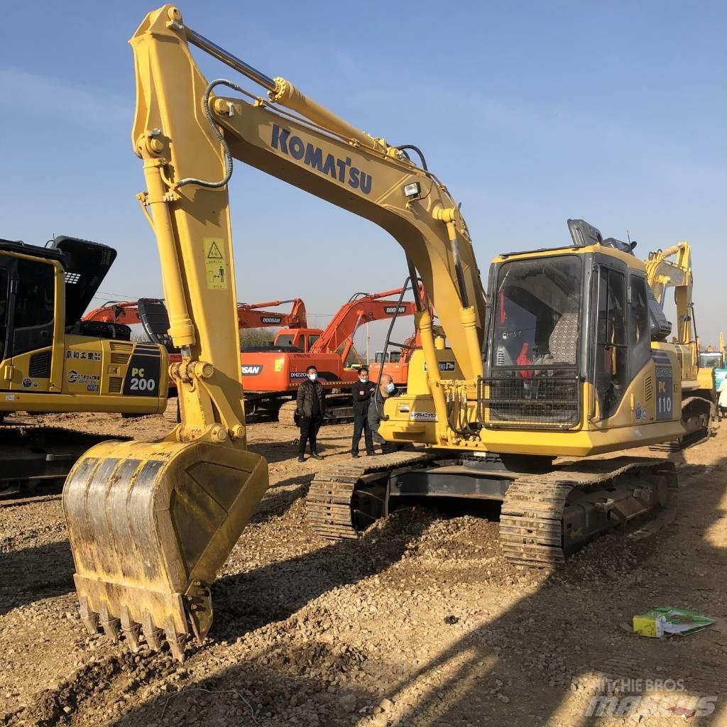 Komatsu PC 110 中型挖土機/掘鑿機/挖掘機 7t-12t