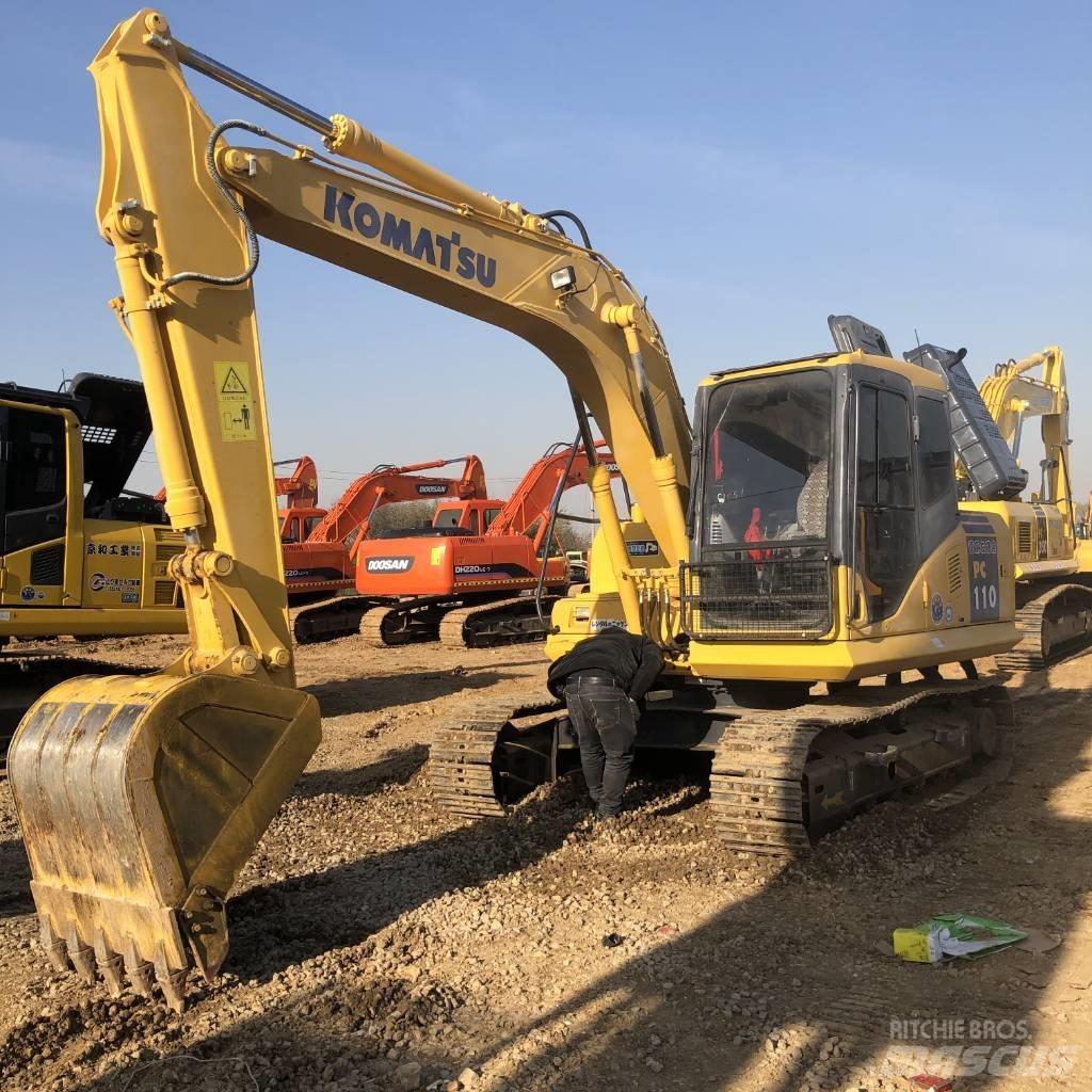 Komatsu PC 110 中型挖土機/掘鑿機/挖掘機 7t-12t
