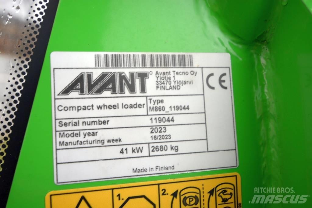Avant 860 i 小型裝載機