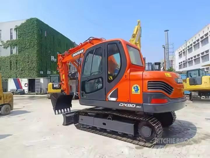 Doosan DX 80 - 9C 小型挖土機/掘鑿機<7t(小型挖掘機)