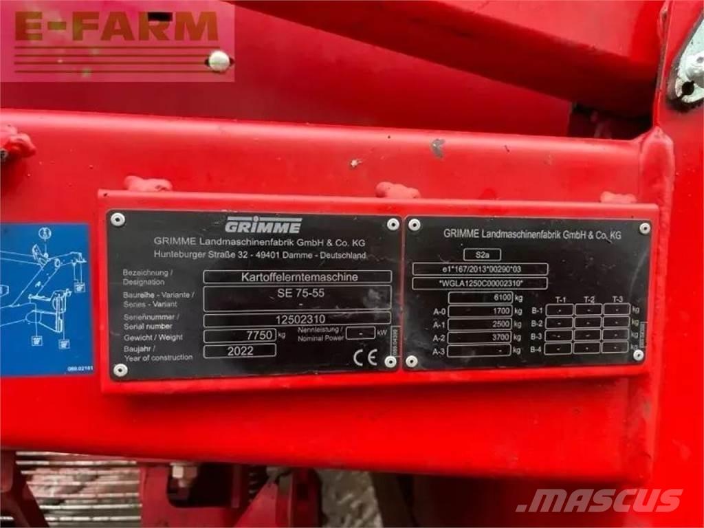 Grimme se 75-55 sb 馬鈴薯設備 - 其他