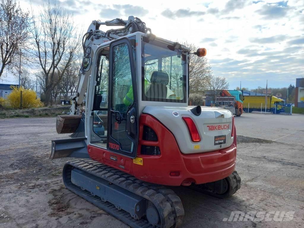 Takeuchi TB 370 CV 中型挖土機/掘鑿機/挖掘機 7t-12t