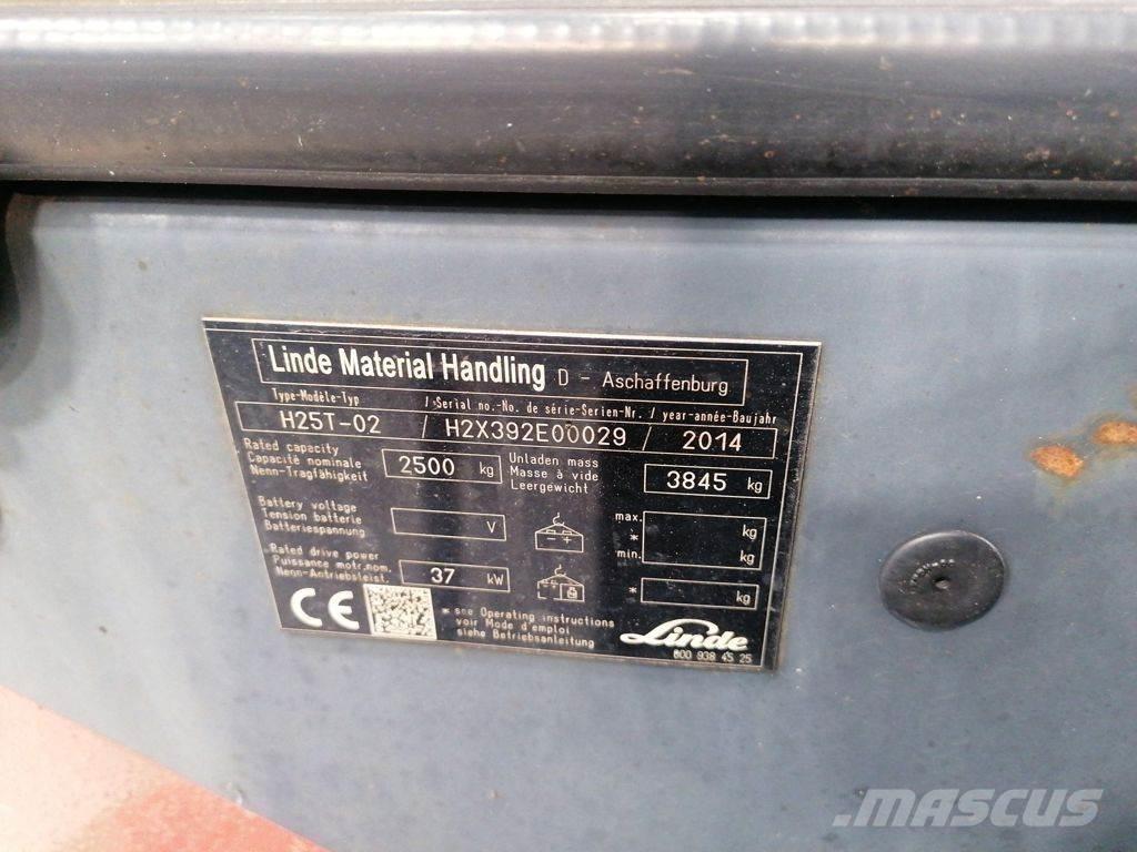 Linde H25T-02 液化石油氣LPG卡車