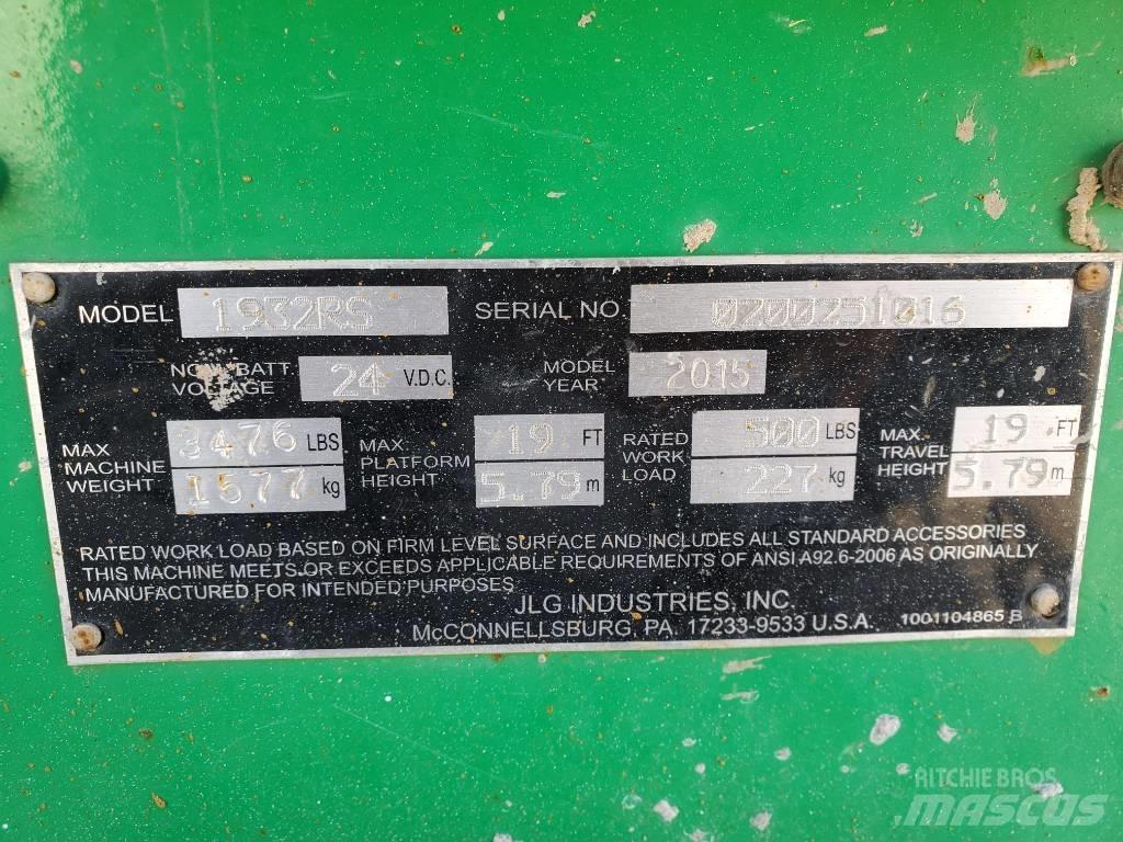 JLG 1932 RS 剪式升降機