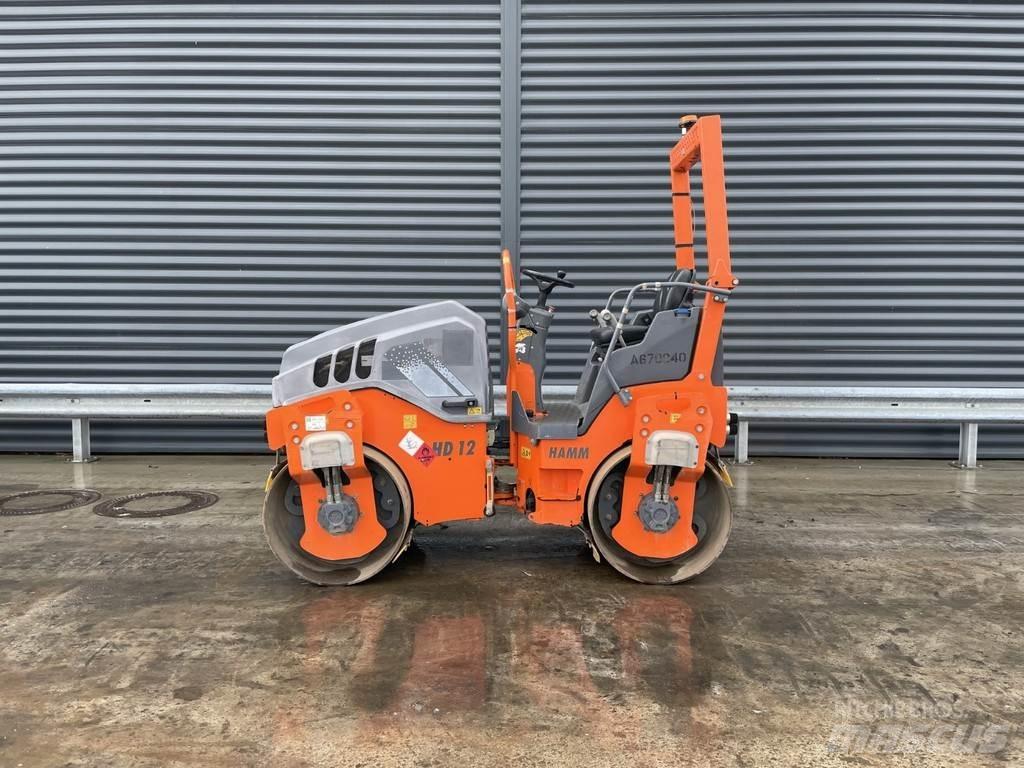 Hamm HD 12 VV 雙輪滾壓機