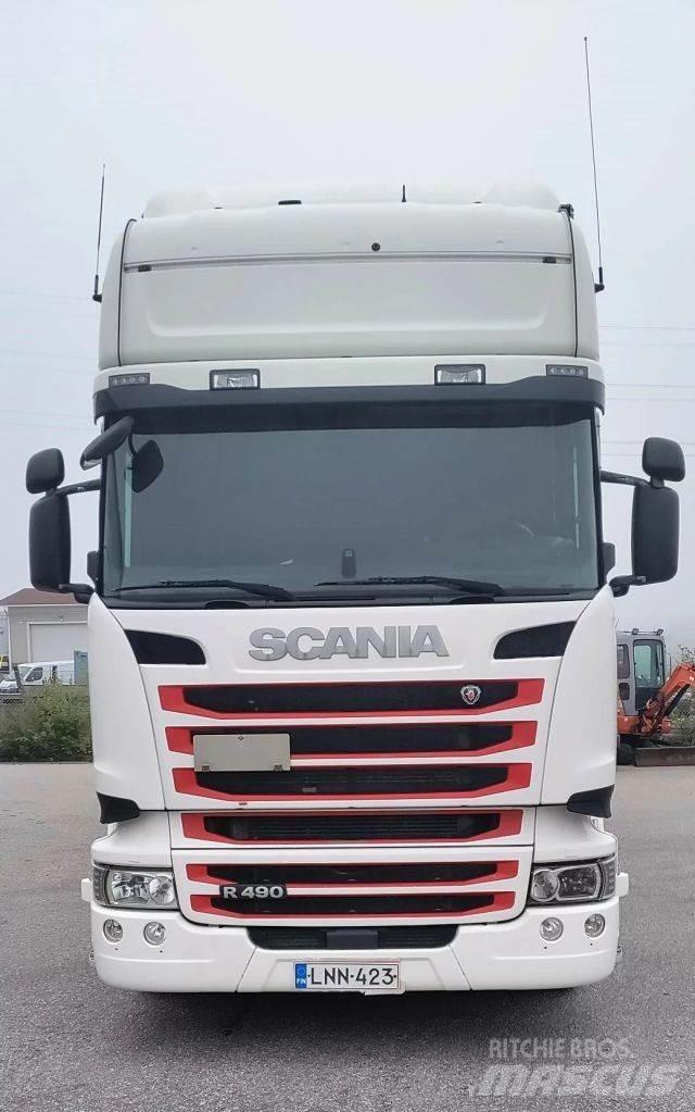 Scania R 490 6x2 貨箱式卡車