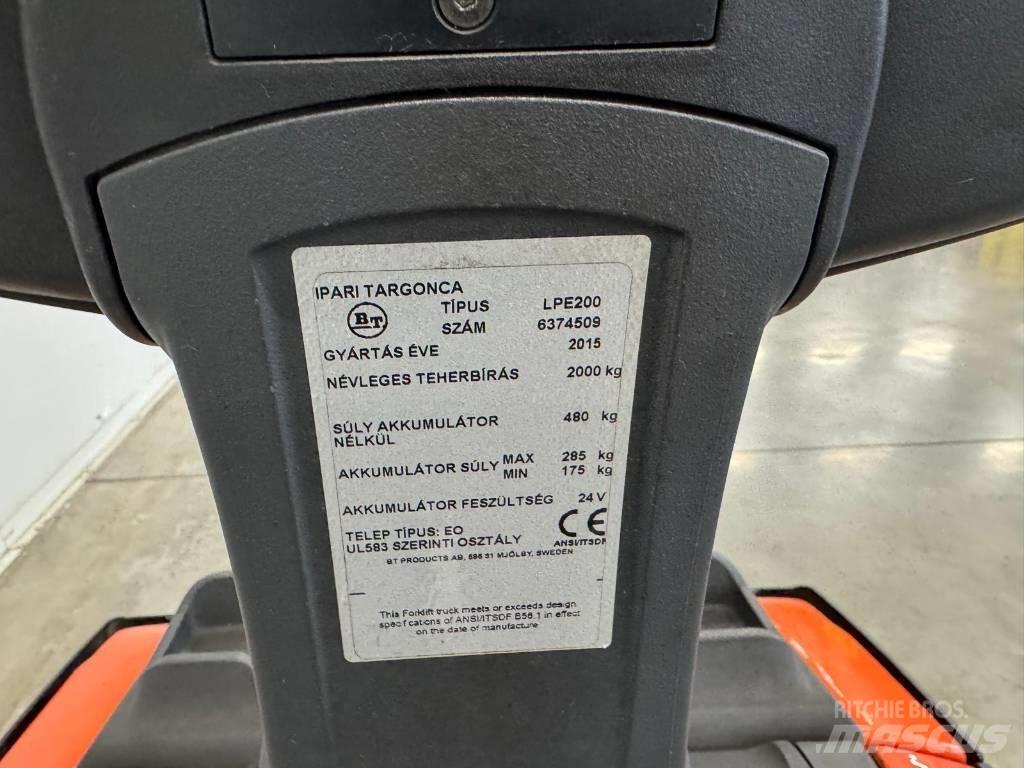Toyota 10792 LPE 200 電動堆高機