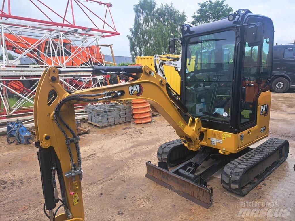 CAT 302cr 小型挖土機/掘鑿機<7t(小型挖掘機)