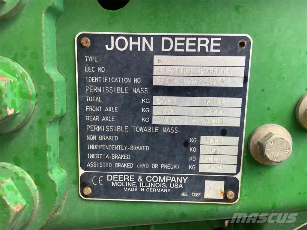 John Deere 5070M 曳引機