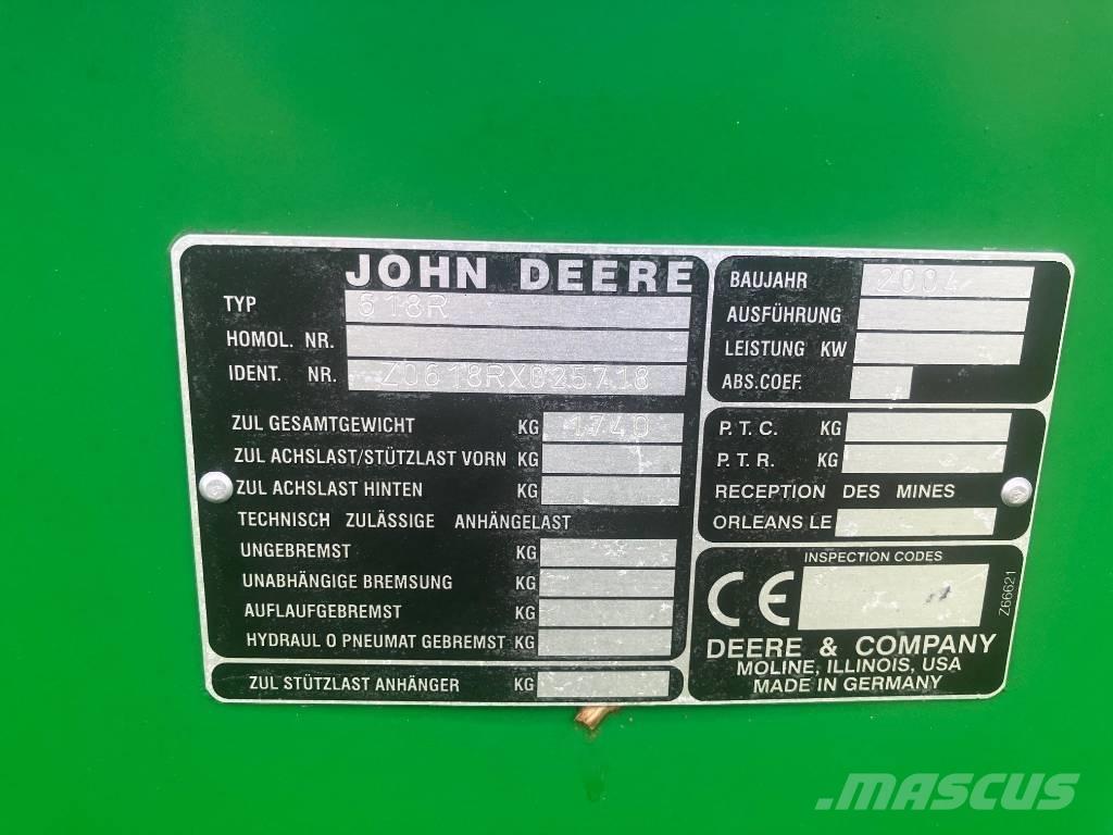 John Deere 9540 WTS 聯合收穫機