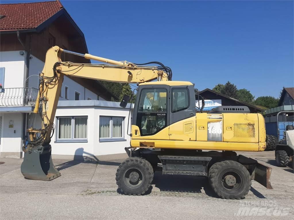 Komatsu PW180-7 旋轉式挖土機/掘鑿機/挖掘機