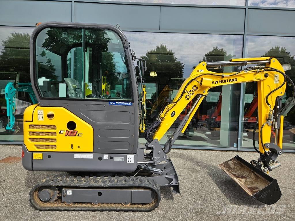 New Holland e18c 小型挖土機/掘鑿機<7t(小型挖掘機)