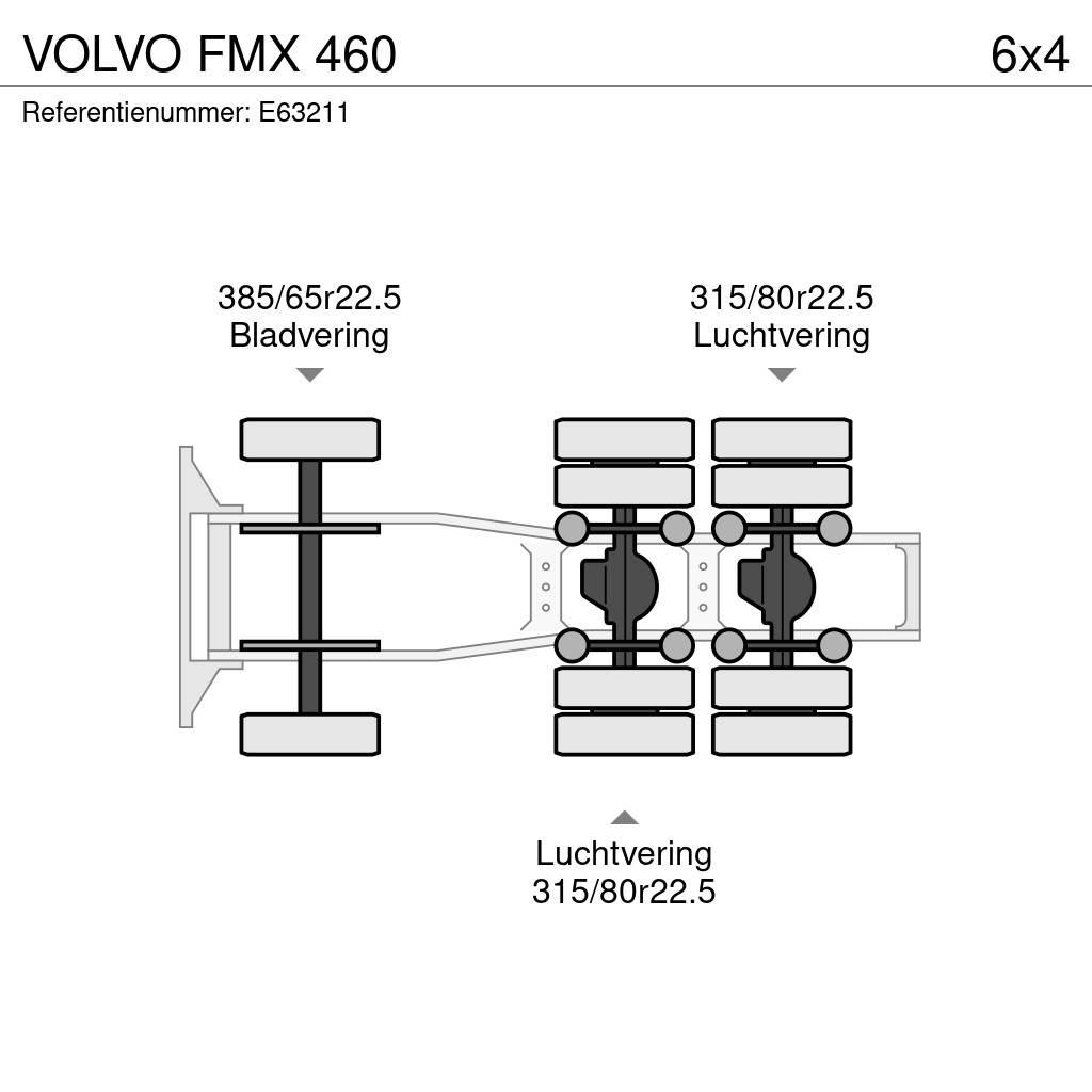 Volvo FMX 460 曳引機組件