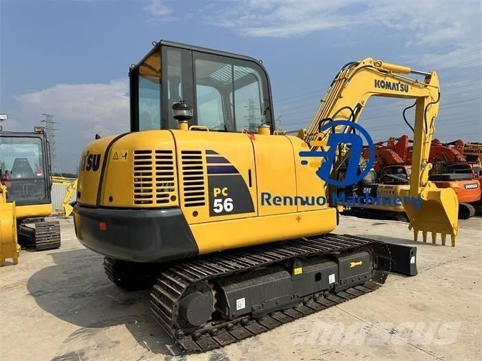 Komatsu PC 56 小型挖土機/掘鑿機<7t(小型挖掘機)