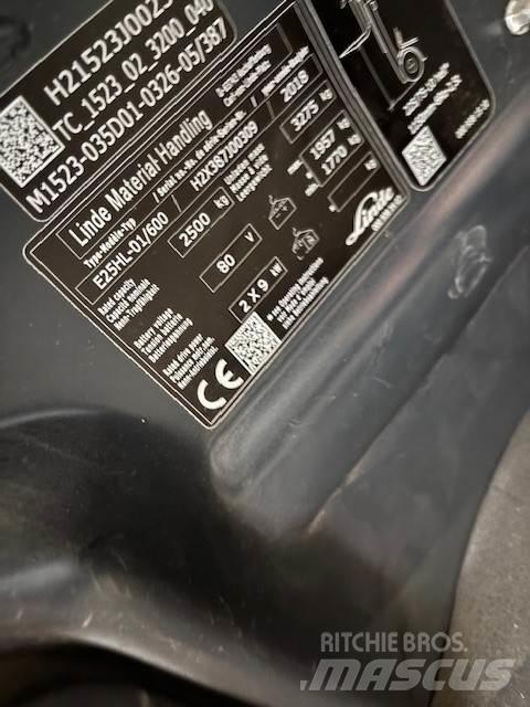 Linde E25/600HL 電動堆高機