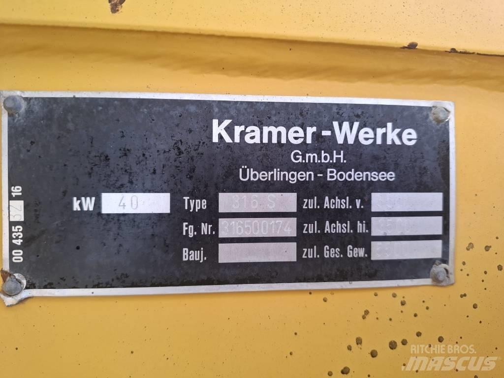 Kramer 316 反鏟裝載機