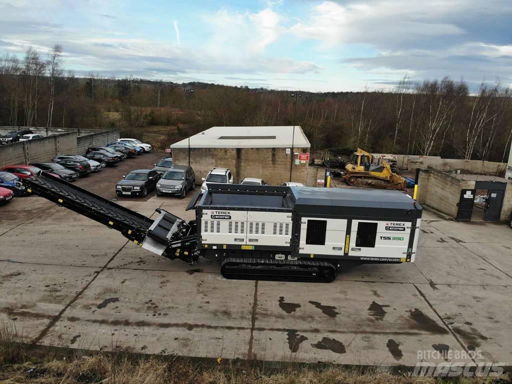 Terex Ecotec TSS390T 廢棄物撕碎機