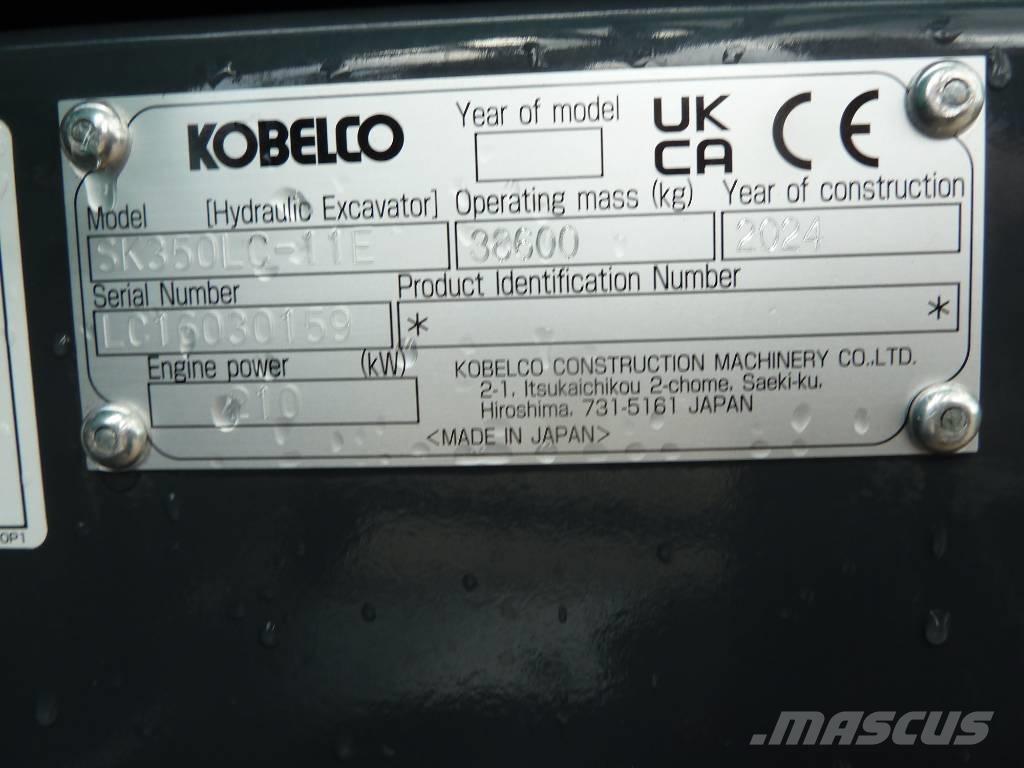 Kobelco SK350LC-11E 履帶式 挖土機/掘鑿機/挖掘機