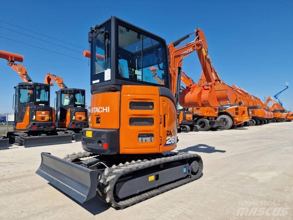 Hitachi ZX 26 U-6 小型挖土機/掘鑿機<7t(小型挖掘機)