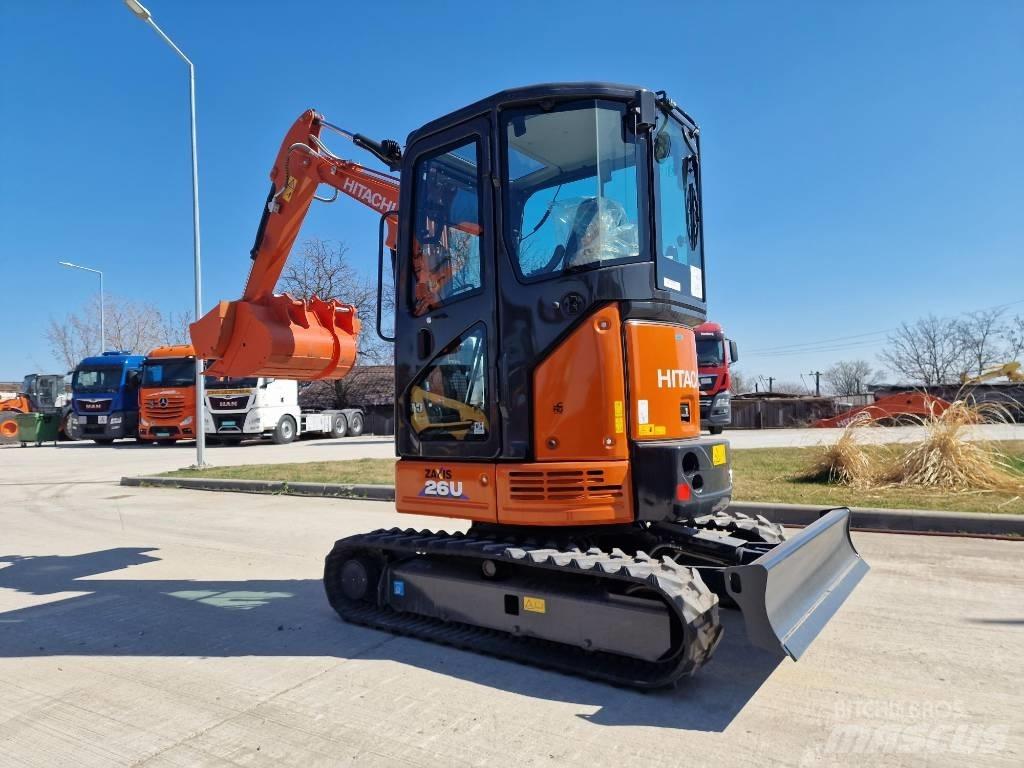 Hitachi ZX 26 U-6 小型挖土機/掘鑿機<7t(小型挖掘機)