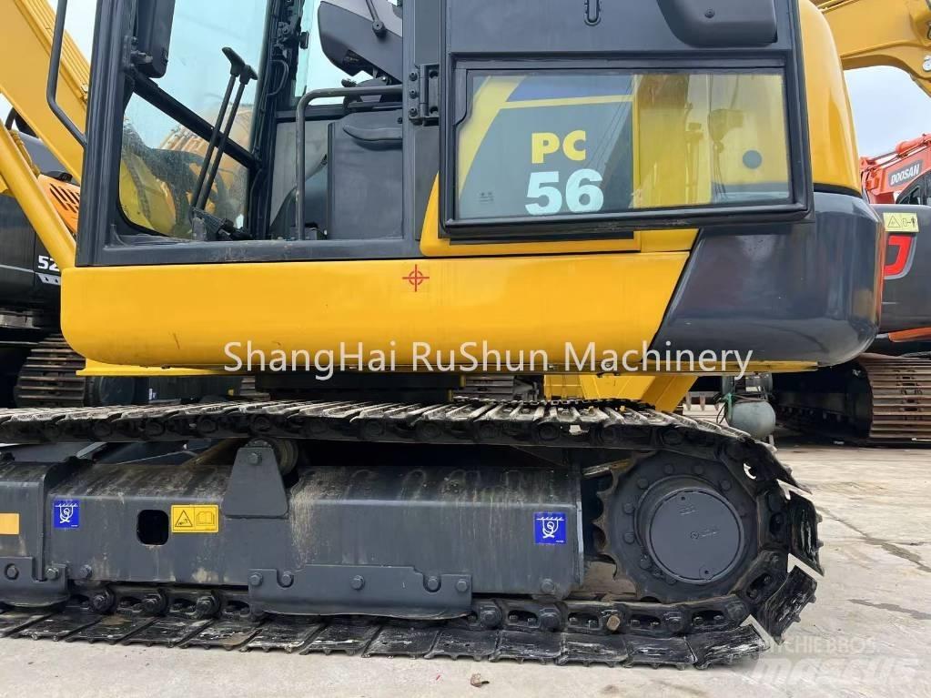 Komatsu PC 56-7 小型挖土機/掘鑿機<7t(小型挖掘機)
