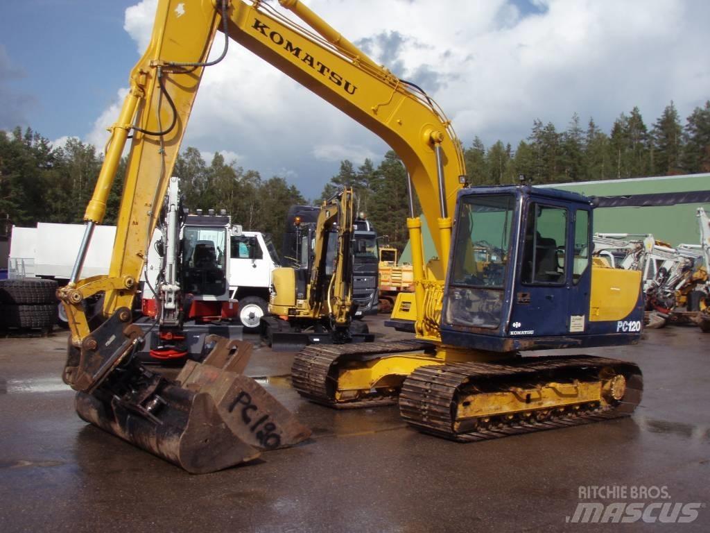 Komatsu PC120-5 履帶式 挖土機/掘鑿機/挖掘機