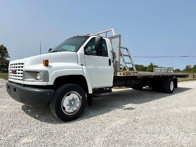 GMC 5500 平板式/側卸式卡車