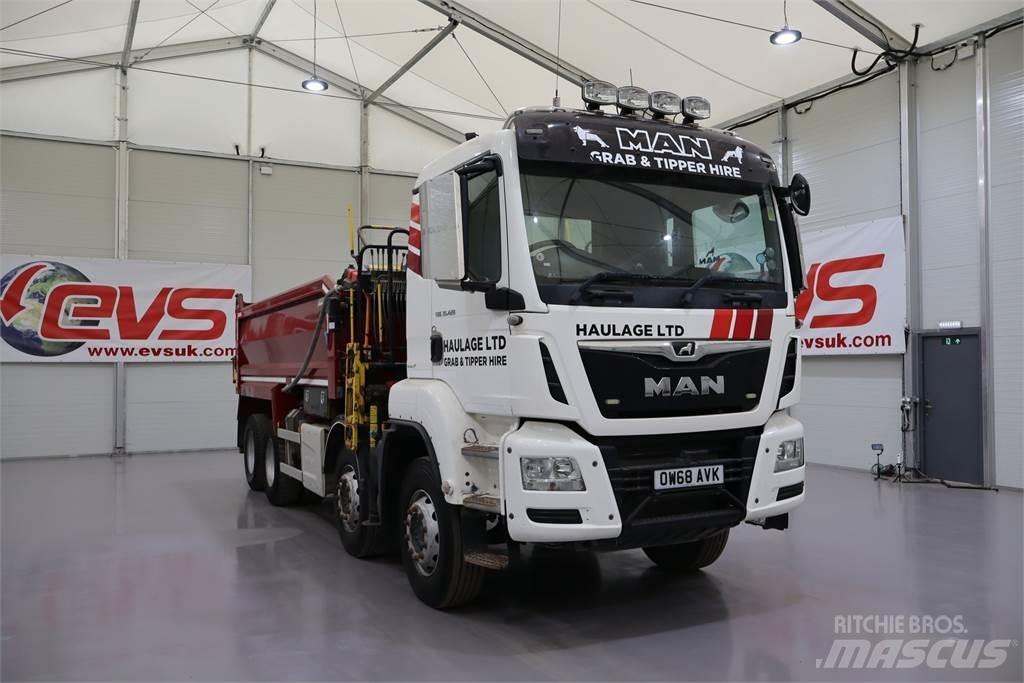 MAN TGS 35.420 GRAB 傾卸式卡車