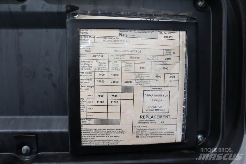 Mercedes-Benz Actros 1840 曳引機組件