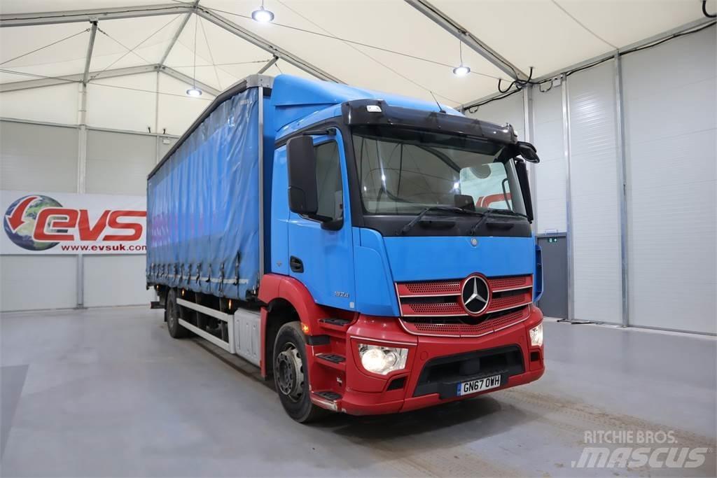 Mercedes-Benz ANTOS 1824 篷布卡車