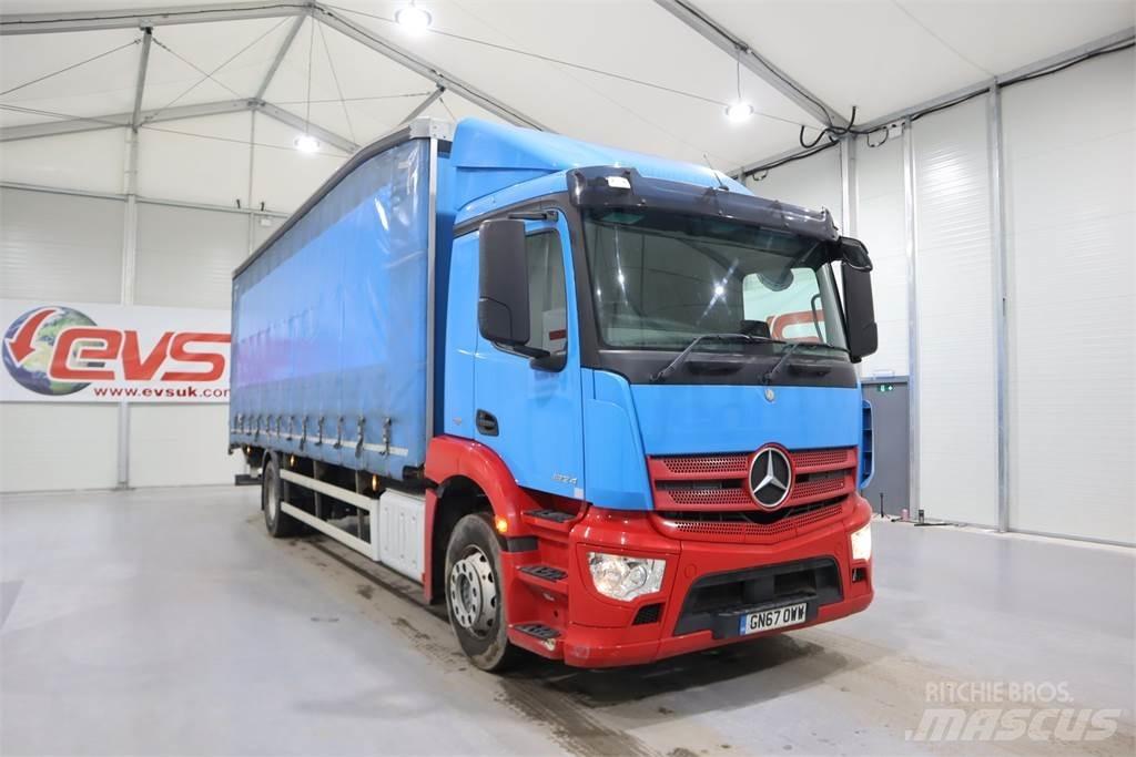 Mercedes-Benz ANTOS 1824 篷布卡車
