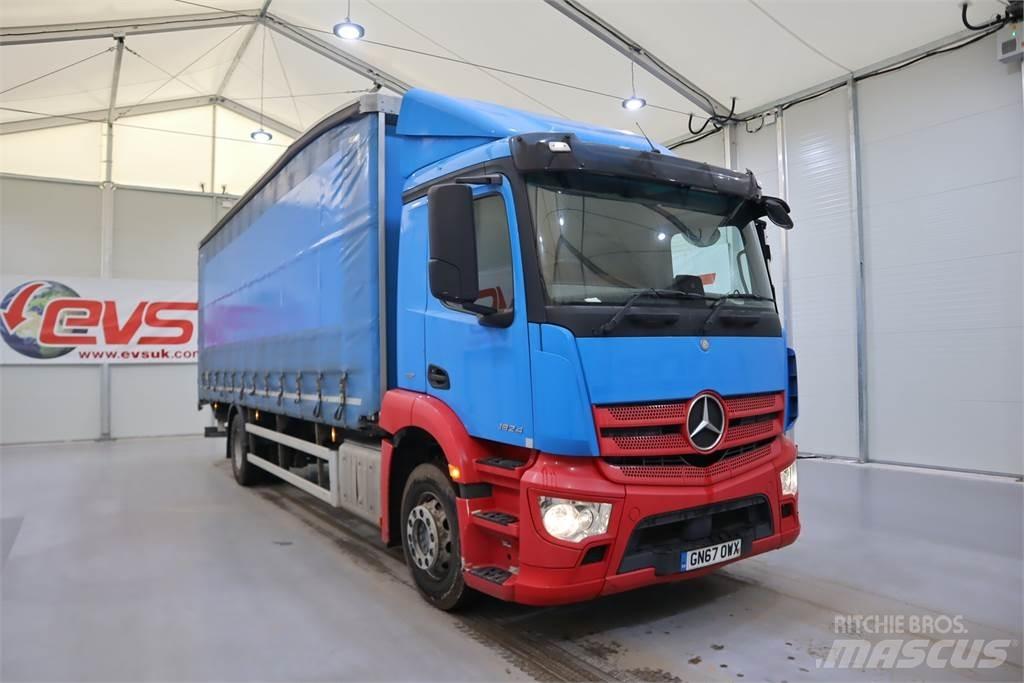 Mercedes-Benz ANTOS 1824 篷布卡車