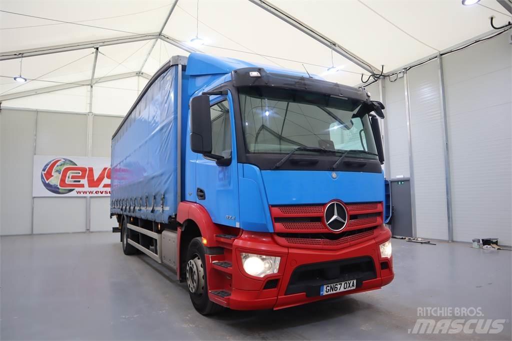 Mercedes-Benz ANTOS 1824 篷布卡車