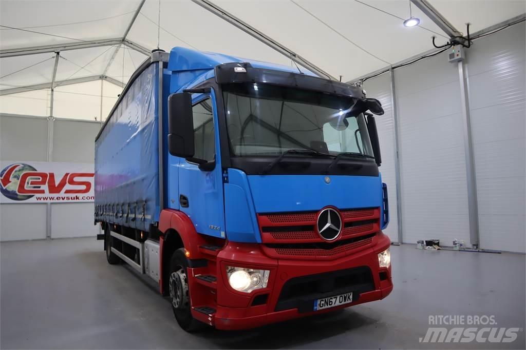 Mercedes-Benz ANTOS 1824 篷布卡車