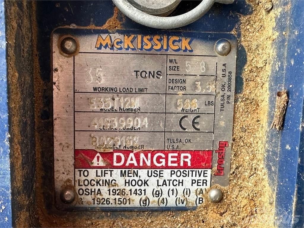  McKissick E35T12M 起重機組件和設備