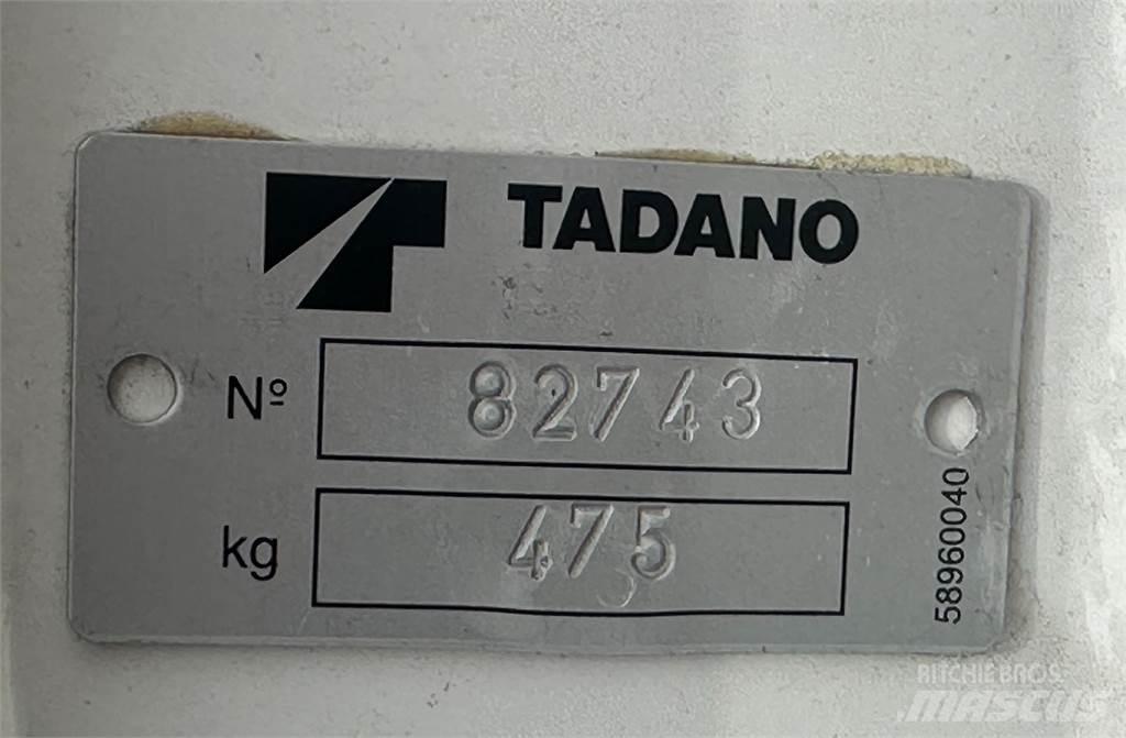 Tadano 94740908412 吊桿和鏟斗