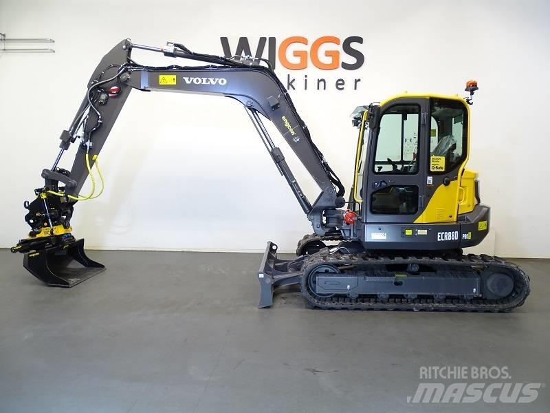 Volvo ECR 88 D 中型挖土機/掘鑿機/挖掘機 7t-12t