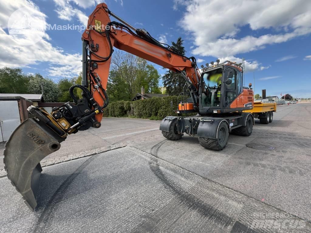 Doosan DX 160 W 旋轉式挖土機/掘鑿機/挖掘機