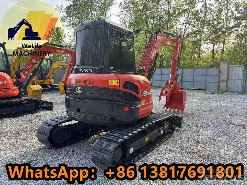 Kubota U 55-4 小型挖土機/掘鑿機<7t(小型挖掘機)