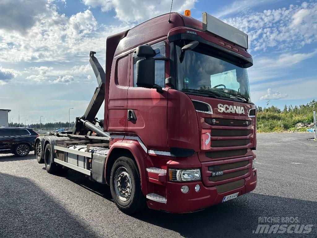 Scania R450 6x2*4 吊鉤式起重車