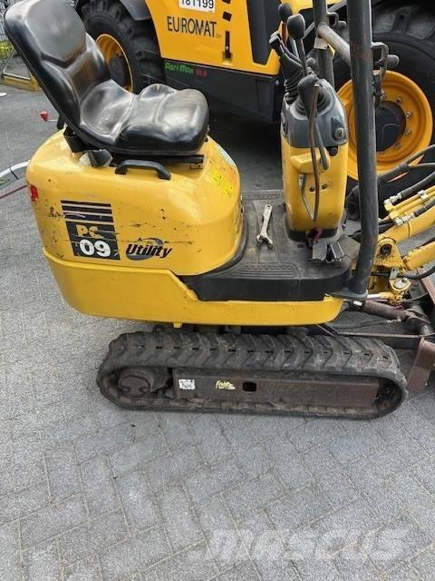 Komatsu PC09-1 小型挖土機/掘鑿機<7t(小型挖掘機)