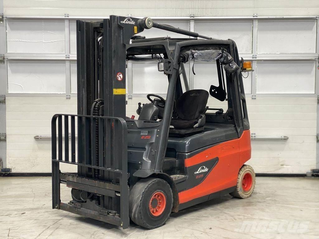 Linde E25L 電動堆高機