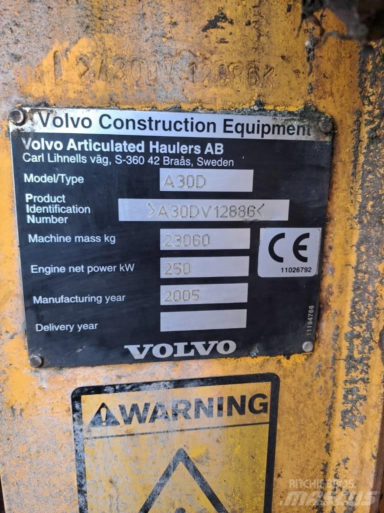 Volvo A 30 D 鉸接式起吊車