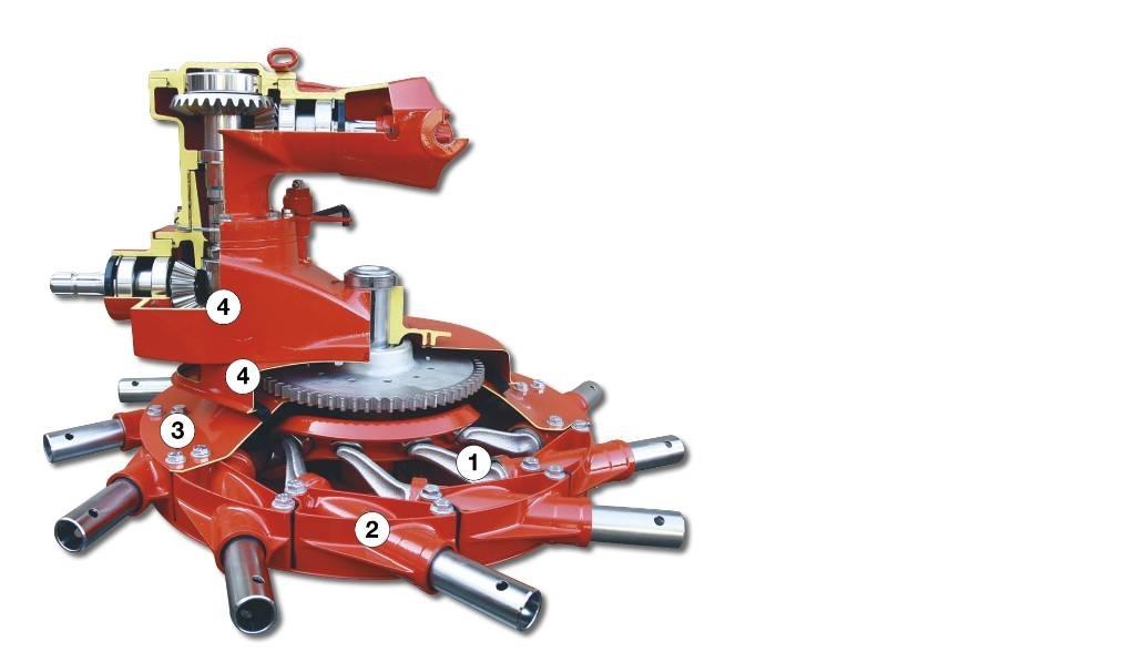 Kuhn GA 8731 耙與翻草機
